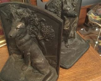 Wrought Iron Bookends 