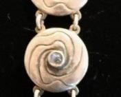 S.S. Georg Jensen Moonstone Bracelet #40