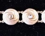 S.S. Georg Jensen Moonstone Bracelet #40