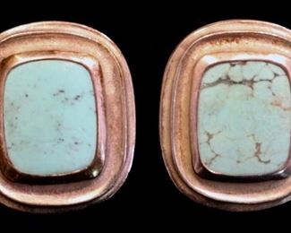 S.S. Slane & Slane Turquoise Earrings