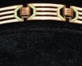 14k Enamel Bracelet