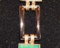 14k Onyx & Jadeite Bracelet 