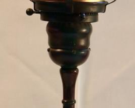 Tiffany Studios signed base, possible Steuben shade (selling the shade seperate)