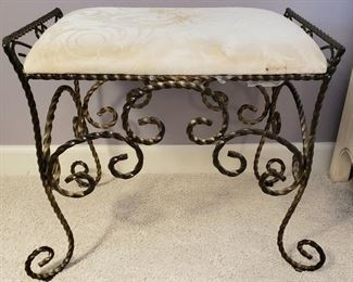 Wrought bench