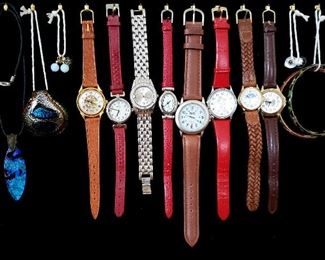 Watches & costume jewelry - ON PREMISES DURING SALE HOURS ONLY