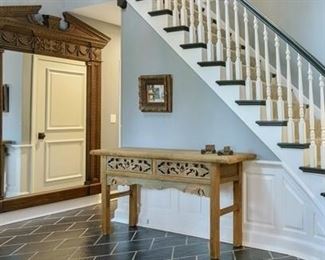 Mirror and Console Table, artwork.