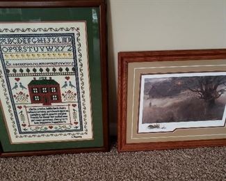 Needlepoint & print