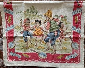 Collectible dish towel