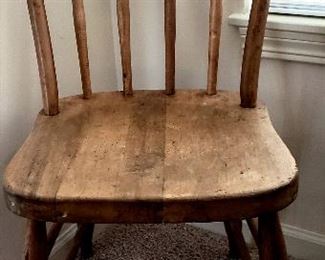 Bent wood side chair