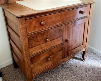 Refurbished wash stand
