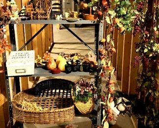 Lunch boxes, silk garlands etc.