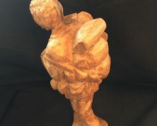 Peruvian Hand Carved Man Figurine