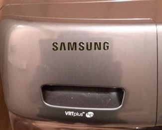 Samsung VRT Plus he with digital technology: like new only a couple of years old and it was not cheap new:) Samsung's Vibration Reduction Technology (VRT) washing machine. ... Samsung's new Vibration Reduction Technology (VRT) washing machine is claimed to be the quietest ever during the spin cycle.