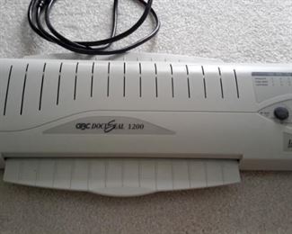 ABC Docuseal 1200 laminator.