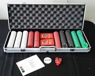 Like new poker set