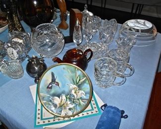 PICKARD HUMMINGBIRD PLATE PLUS