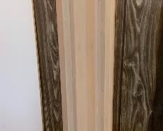 7.5ft White Wash Artist 5 Head Street Light Lamp 89x26x26 HxWxD