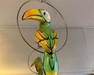 Toucan/Bird Ceramic Sculpture