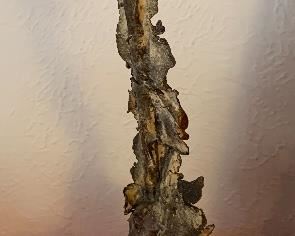 Abstract Metal Sculpture 21.5in H