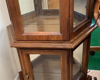 Slender Display Cabinet 70x24x11in HxWxD