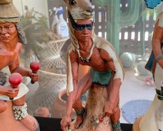 Ski Country Antelope dancer Decanter