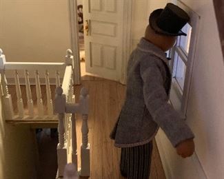 Huge Amazing Dollhouse 22x35x68in approx HxWxD