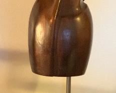 Hand Carved Woman bust