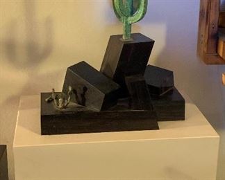 AZ Modern Saguaro Sculpture AS-IS