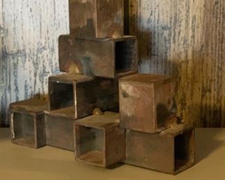 Metal Castoff Sculpture