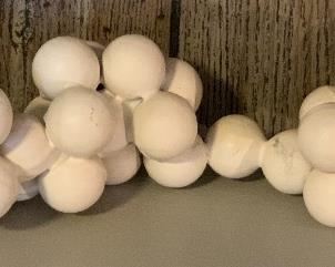 White Sphere Sculpture