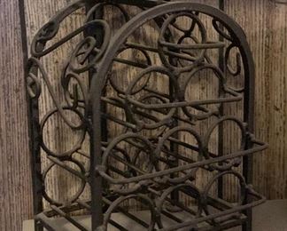 Wrought iron Mini Bottle Holder