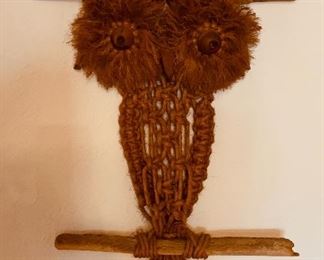 Macrame owl Wall Hanging