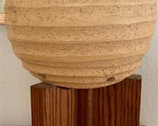 Artist Made Ceramic Lamp