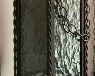 Wrought Iron Hanging Lamp