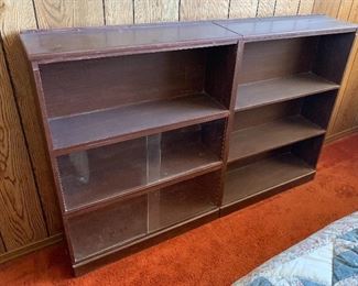 Double Bookcase 34x52x8in HxWxD