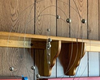 Vintage Kinetic Hanging Mobile art