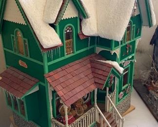 Custom Built Christmas House Doll House