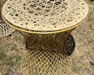 1960s Fiberglass Planter Pre Russell Woodard Outdoor Table