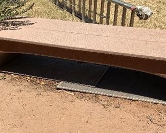 Concrete MCM Outdoor Bench