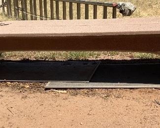 Concrete MCM Outdoor Bench