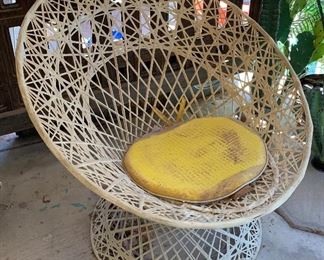 1960s Fiberglass Lg Chair Outdoor Pre Russell Woodard