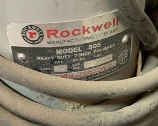 Rockwell 305 7 in Polisher