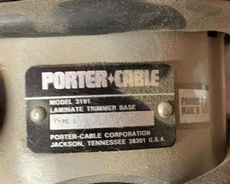 Porter Cable 3191 Laminate Trimmer Base