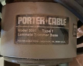 Porter Cable 3091 Laminate Trimmer Base