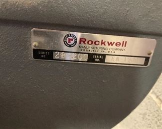 Rockwell 28-200 Bandsaw