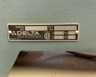 DELTA 40-601 Scroll Saw