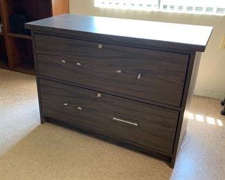 Lateral file cabinet