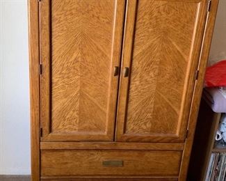 Stanley Walnut Dresser/Wardrobe 60 X 40 X 18 HxWxD