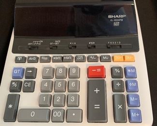 Accounting adding machine