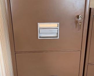 Schwab Fire Rated File Cabinet/Safe 350-1 HR